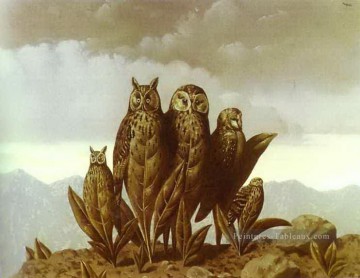 Rene Magritte Painting - Compañeros del miedo 1942 René Magritte